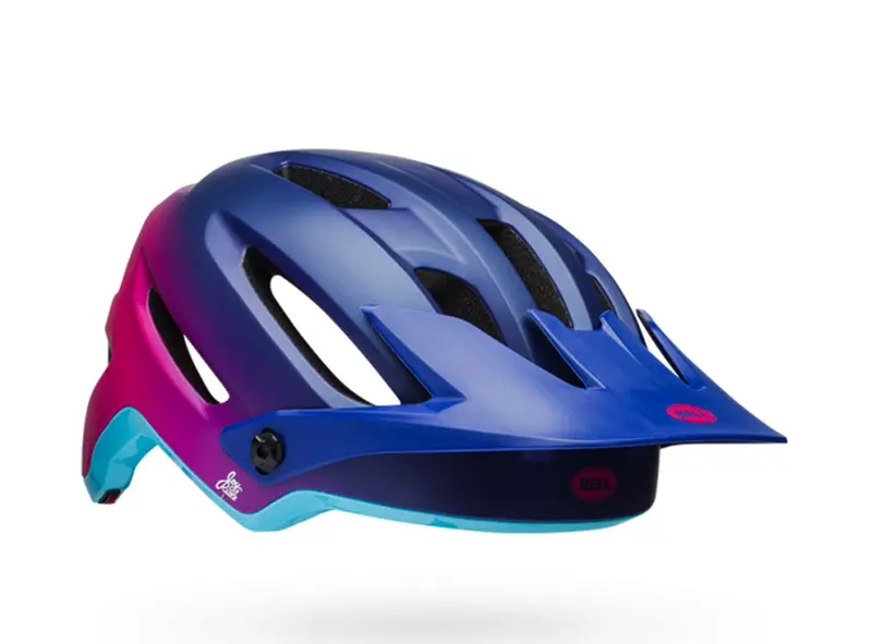 Bell Hela Joy Ride Mtb Helmet - Womens - Navy-Cherry Fibers 1