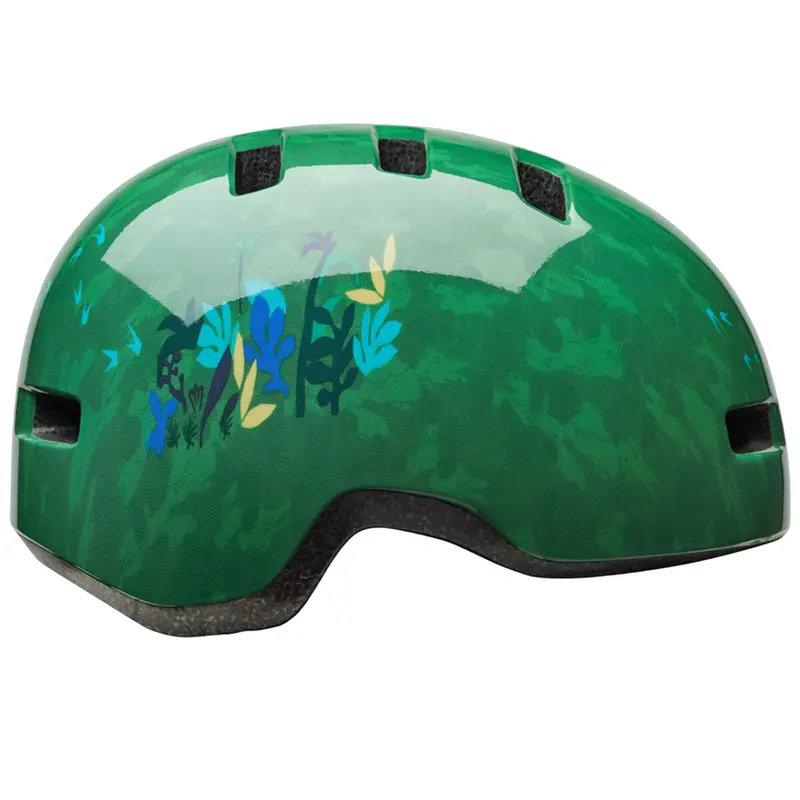 Bell Lil Ripper Child Helmet - Dino Den - Gloss Green 2