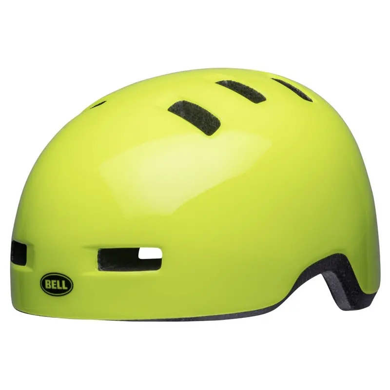 Bell Lil Ripper Child Helmet - Gloss Hi-Vis Yellow 1