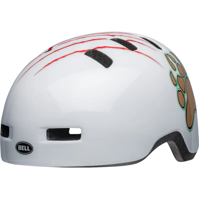 Bell Lil Ripper Child Helmet - Grizzly-Gloss White 1