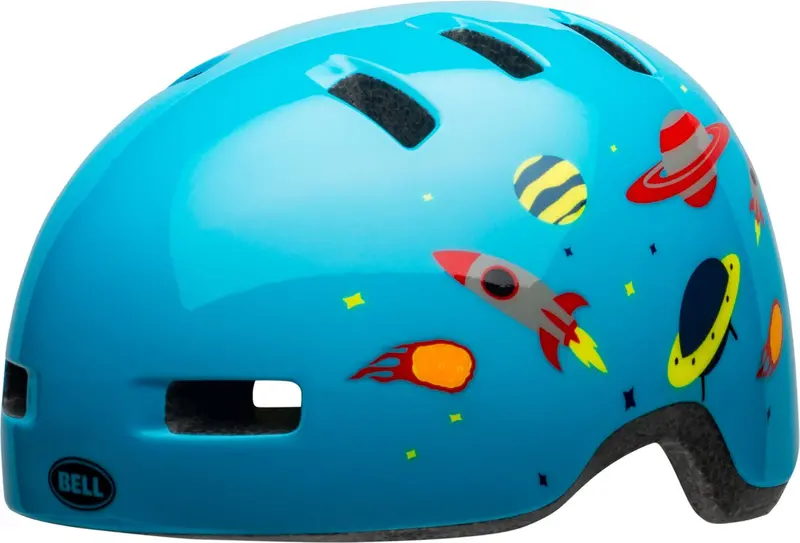Bell Lil Ripper Child Helmet - Light Blue Space - 2020 1