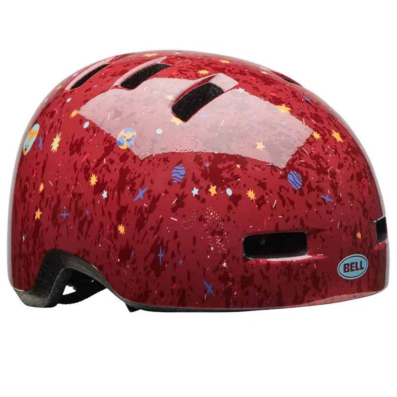 Bell Lil Ripper Child Helmet - Panets - Gloss Dark Red 1