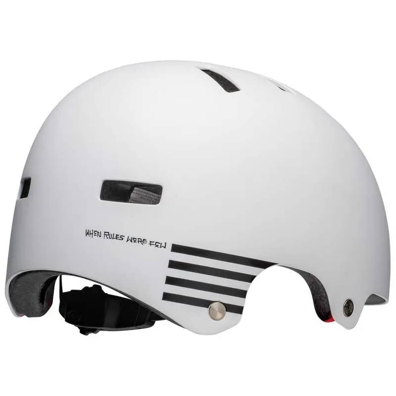 Bell Local Bmx Helmet - Fasthouse Matt White 2