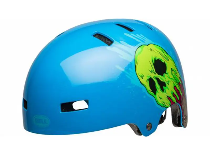 Bell Local Bmx Helmet - Ice Scream Gloss Blue 1