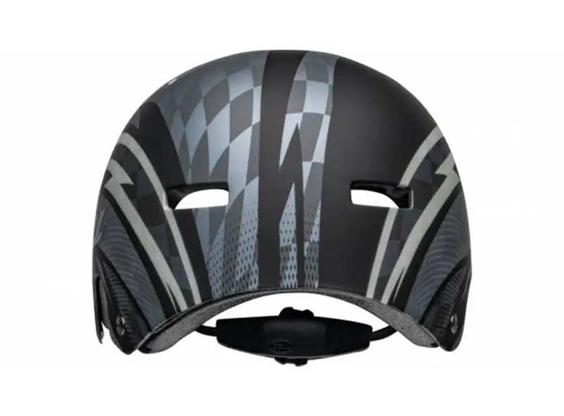 Bell Local Bmx Helmet - Psycho Matt Black-Gray 3