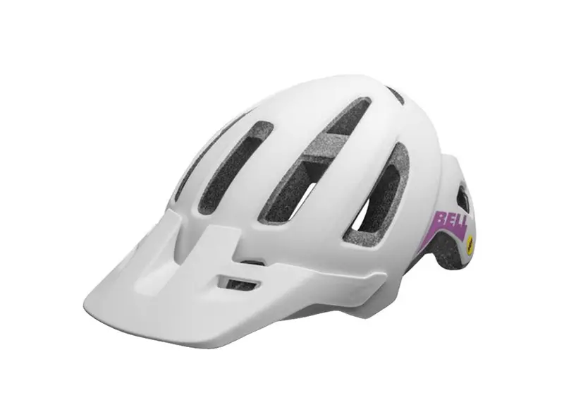 Bell Nomad Jr. Mips Mtb Helmet - Matt White-Purple - 2020 1