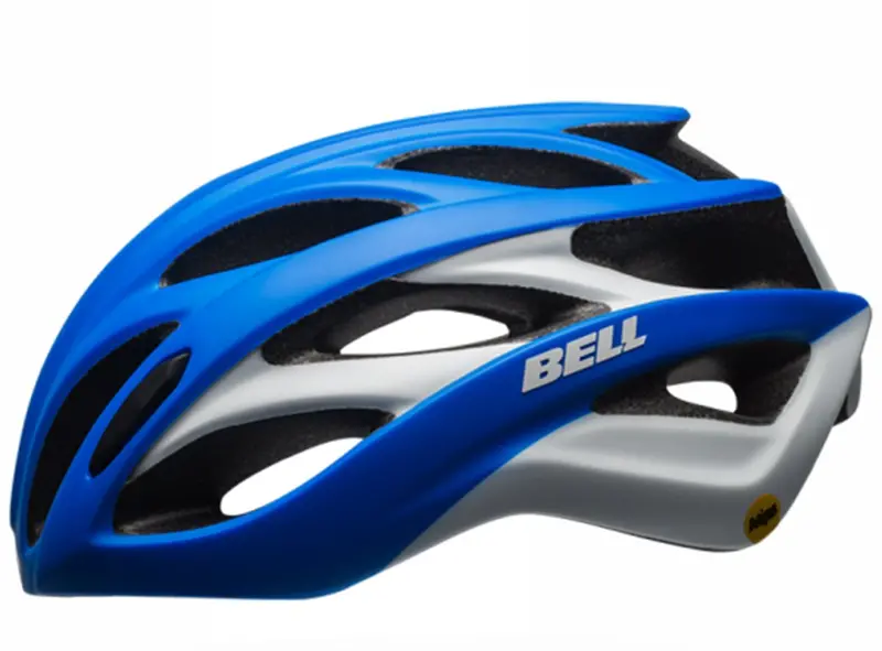 Bell Overdrive Mips Road Helmet - Blue-White 1