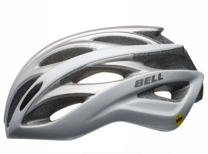Bell Overdrive Mips Road Helmet - White-Silver Ombre 1