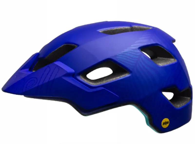 Bell Rush Mips Mtb Helmet - Womens - Matt Cobalt-Pearl 1