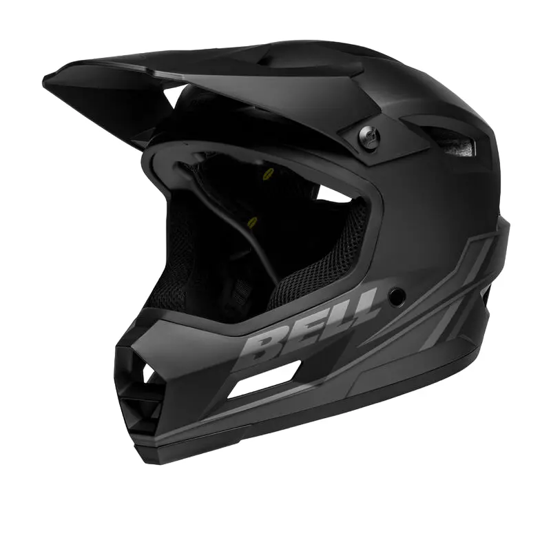 Bell Sanction 2 Dlx Mips Full Face Helmet - Alpine - Matt Black 4
