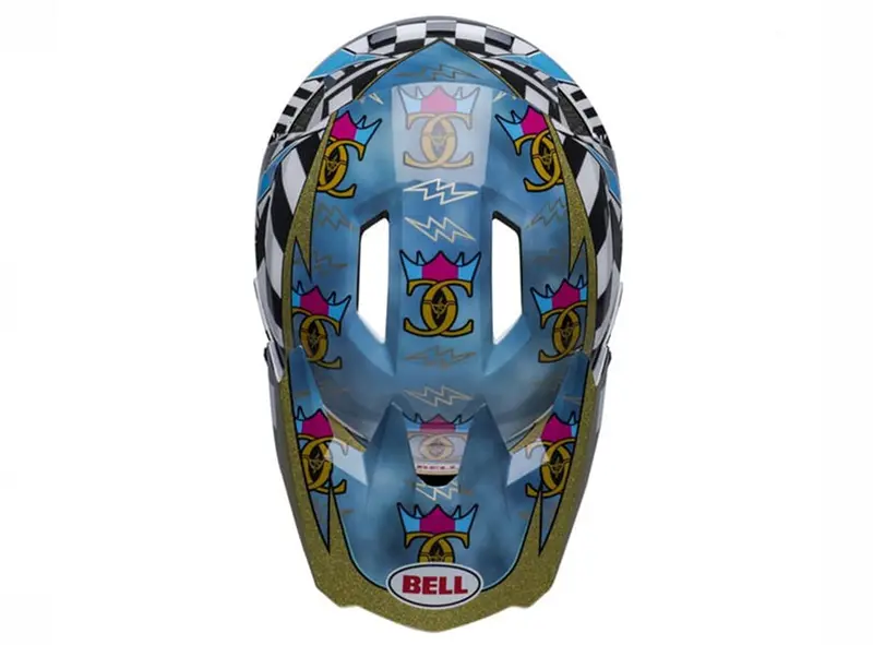 Bell Sanction 2 Dlx Mips Full Face Helmet - Caiden 24 - Gloss Black-White 3