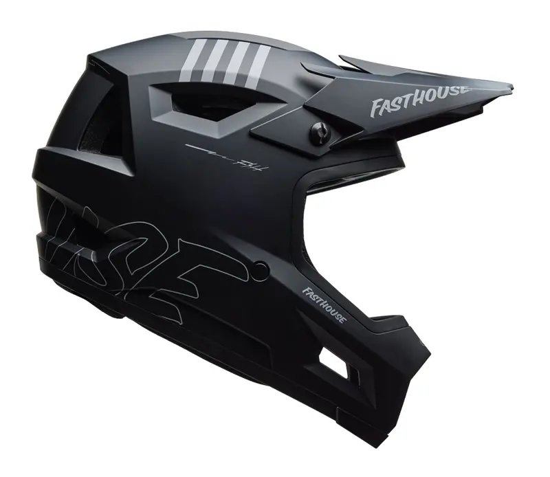 Bell Sanction 2 Dlx Mips Full Face Helmet - Fasthouse Airtime - Matt Black 1