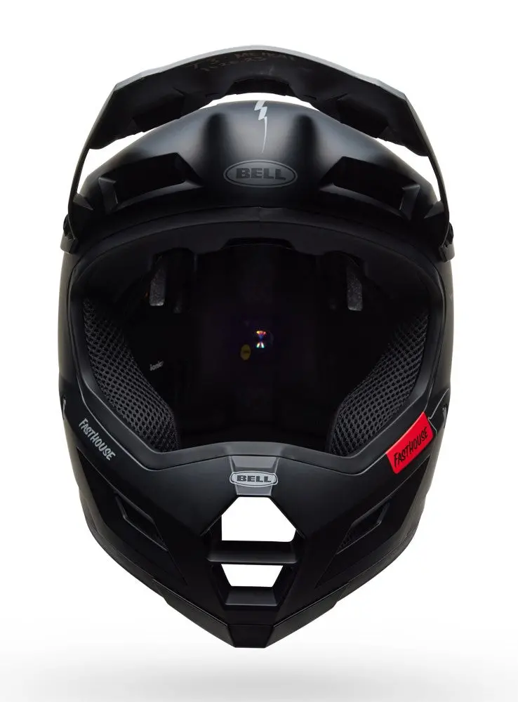 Bell Sanction 2 Dlx Mips Full Face Helmet - Fasthouse Airtime - Matt Black 4