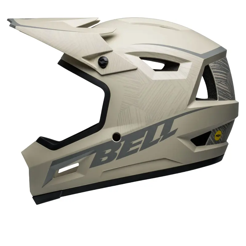Bell Sanction 2 Dlx Mips Full Face Helmet - Step Up - Matt Tan-Gray 2