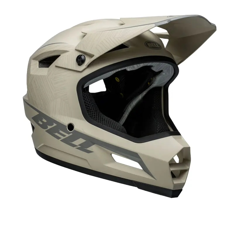 Bell Sanction 2 Dlx Mips Full Face Helmet - Step Up - Matt Tan-Gray 3