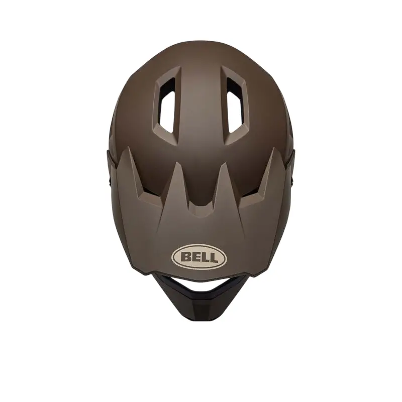 Bell Sanction 2 Full Face Helmet - Matt Dark Brown 3