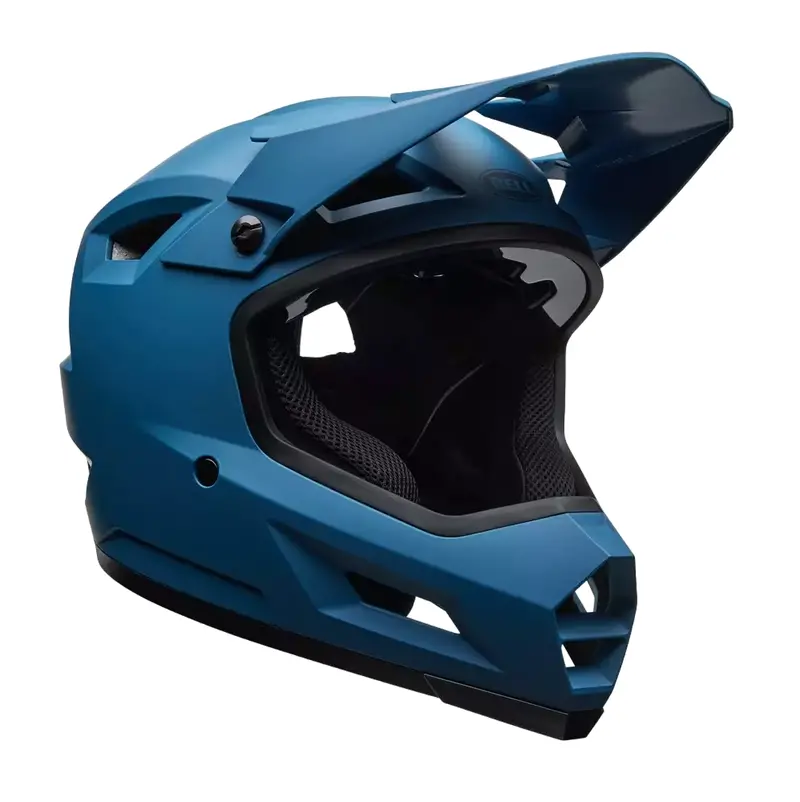 Bell Sanction 2 Full Face Helmet - Solid Matte Blue 1