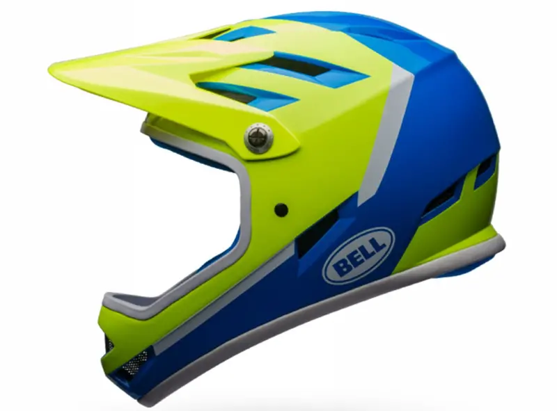 Bell Sanction Full Face Helmet - Blue-Retina Sear 1