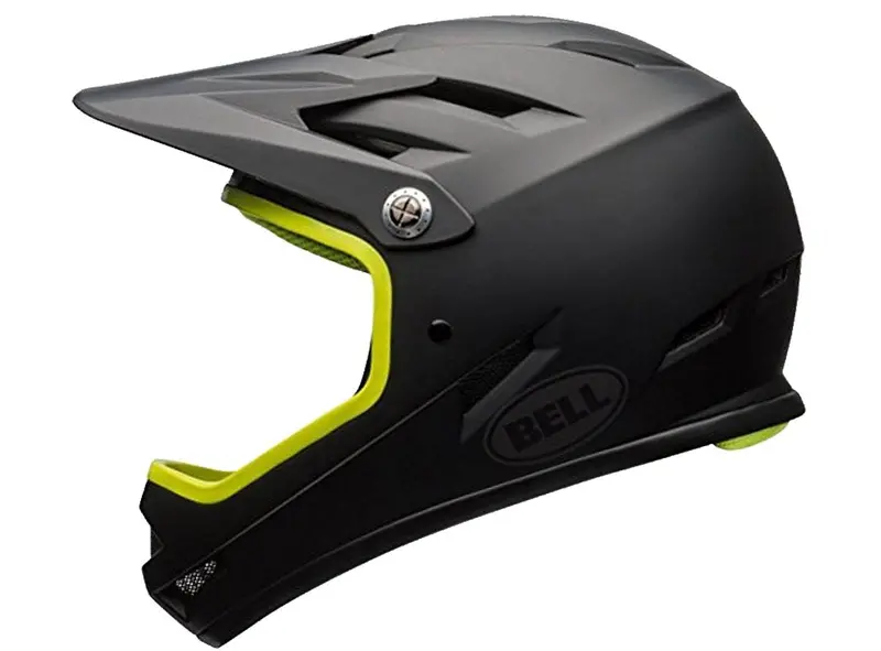 Bell Sanction Full Face Helmet - Matt Black-Retina Sear 1