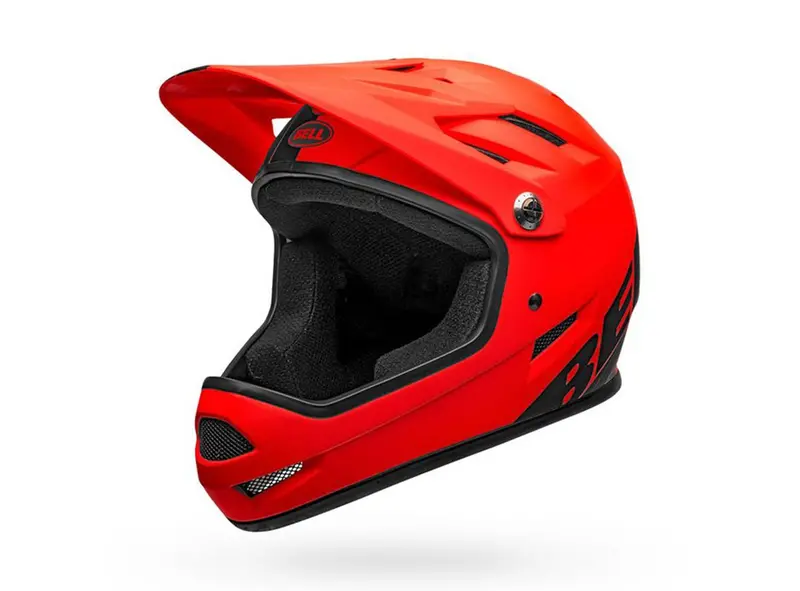 Bell Sanction Full Face Helmet - Matt Orange-Black - 2020 1