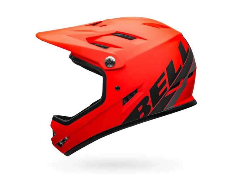 Bell Sanction Full Face Helmet - Matt Orange-Black - 2020 2