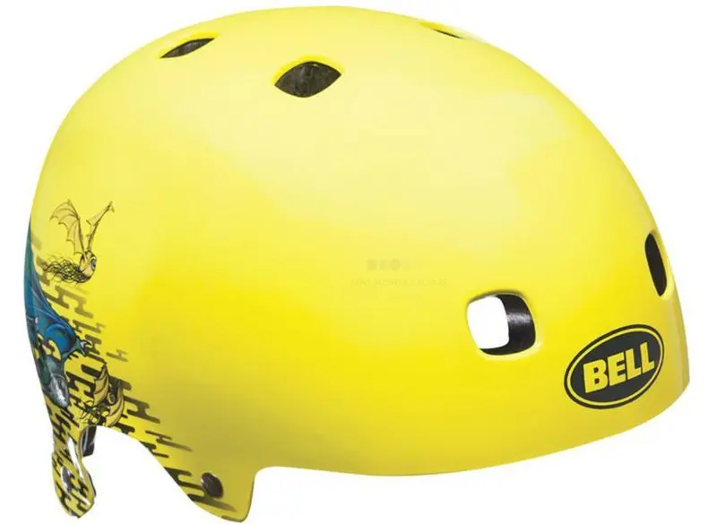Bell Segment Solid Helmet - High Viz Yellow-Spectre 1