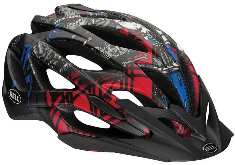 Bell Sequence Mtb Helmet - Matt Red-Blue Jimbo 1