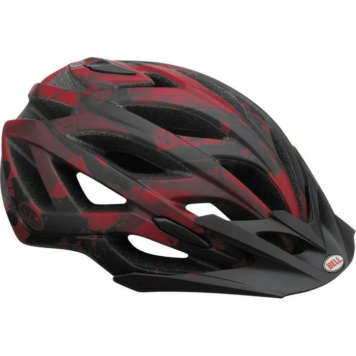 Bell Sequence Mtb Helmet - Matt Red Exhaust 1