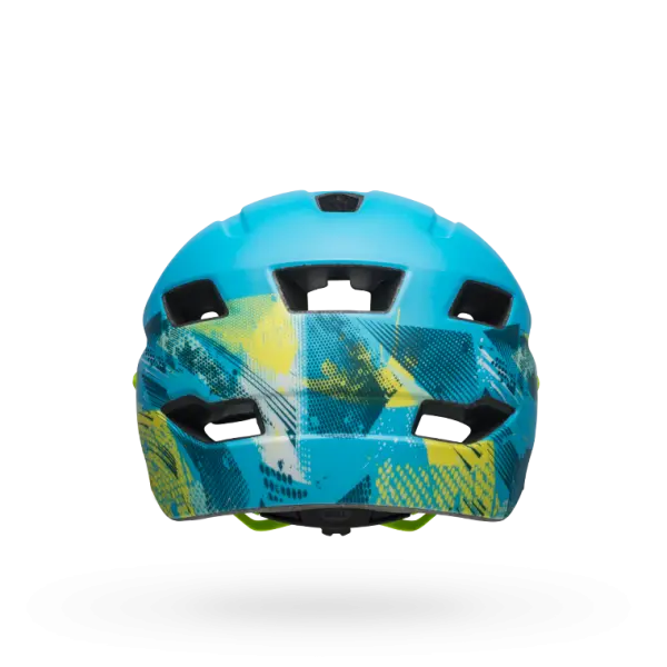 Bell Sidetrack Child Helmet - Gnarly-Matt Bright Blue-Bright Green - 2019 2