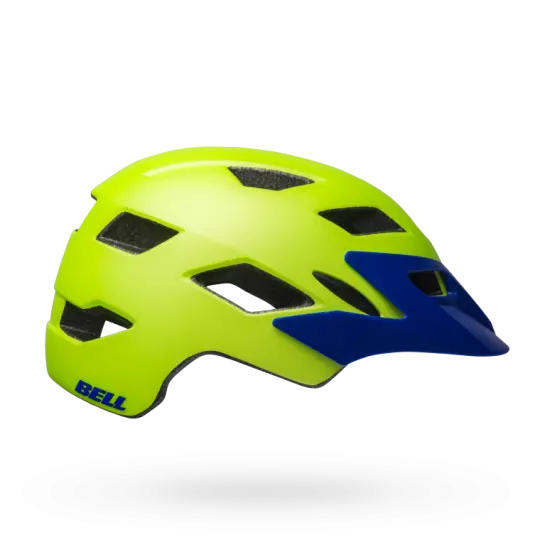 Bell Sidetrack Child Helmet - Matt Bright Green-Blue - 2019 1