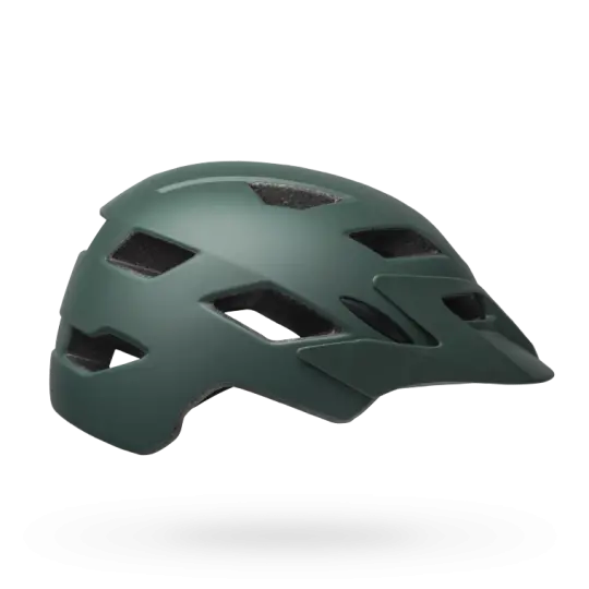 Bell Sidetrack Child Helmet - Matt Dark Green-Ktm Orange - 2019 1