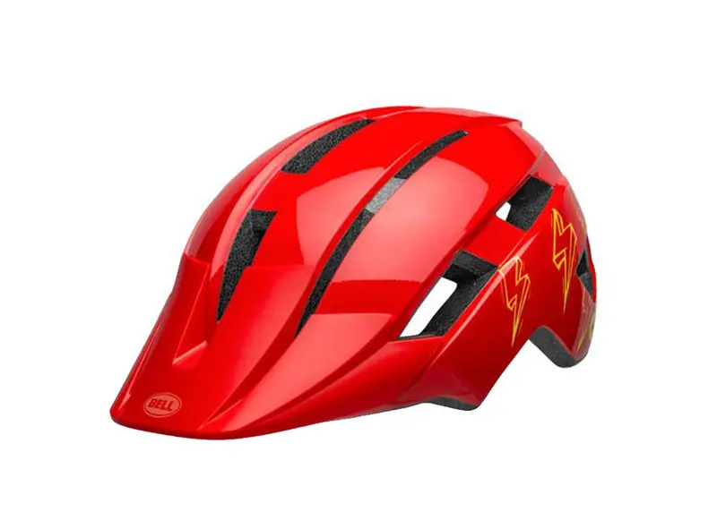 Bell Sidetrack Ii Mtb Helmet - Youth - Red Bolts - 2020 1