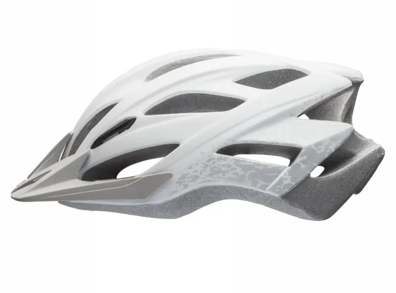 Bell Slant Mtb Helmet - Matt White-Silver Braille 1