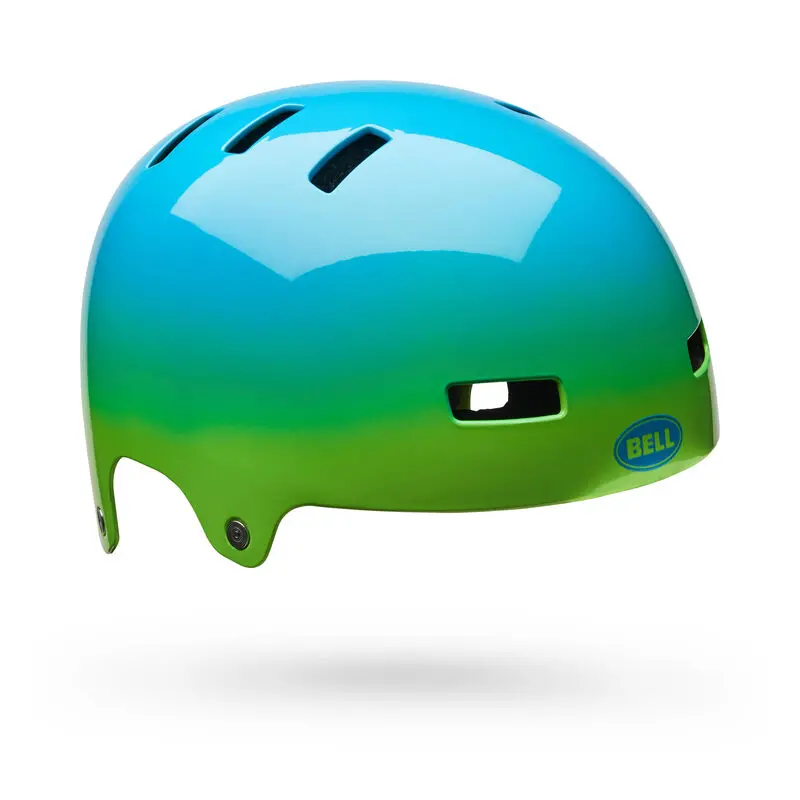 Bell Span Bmx Helmet - Blue-Retina Plunge 2