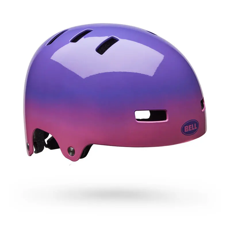 Bell Span Bmx Helmet - Purple-Pink Plunge 2