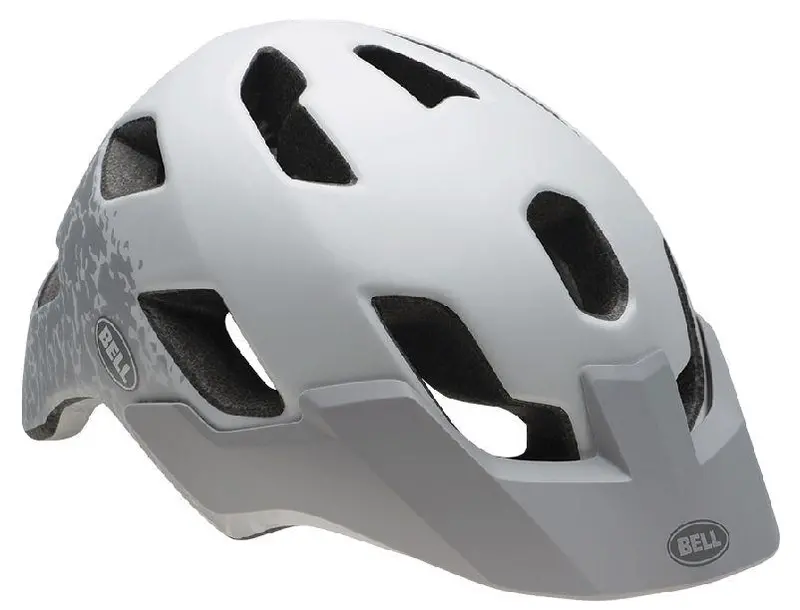 Bell Stoker Mips Mtb Helmet - Matt White-Silver 1