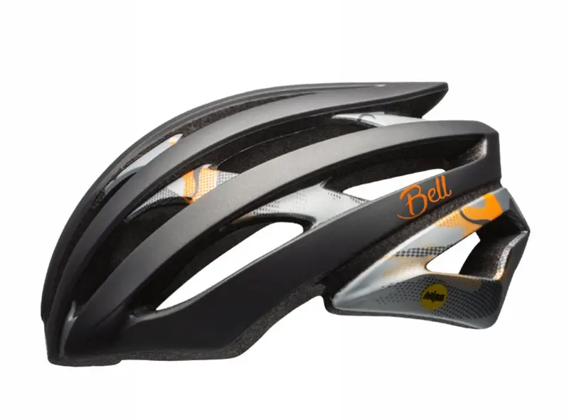 Bell Stratus Mips-Joy Ride Road Helmet - Womens - Gunmetal-Tangerine 1