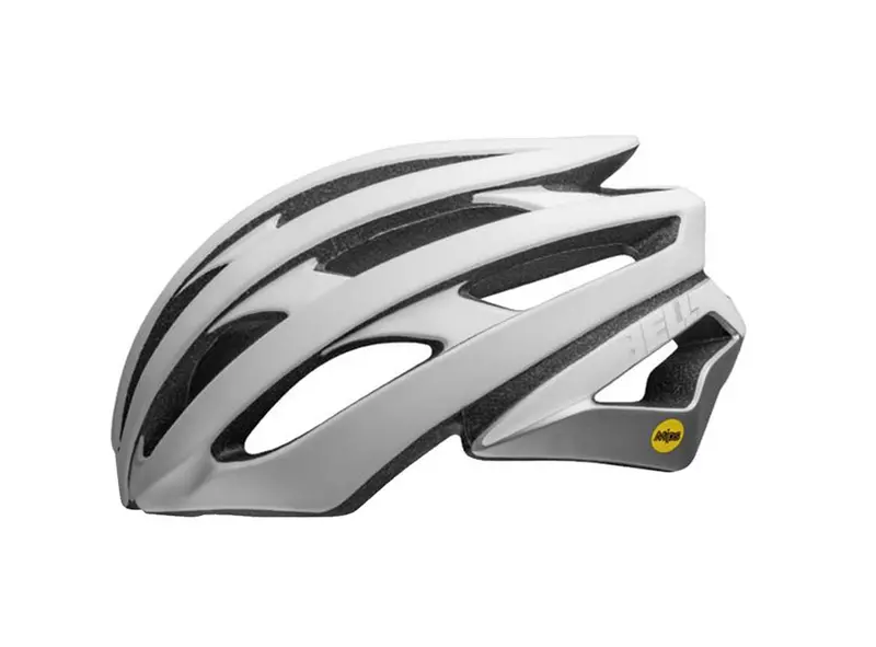 Bell Stratus Mips Road Helmet - Matt Gloss White-Silver 2