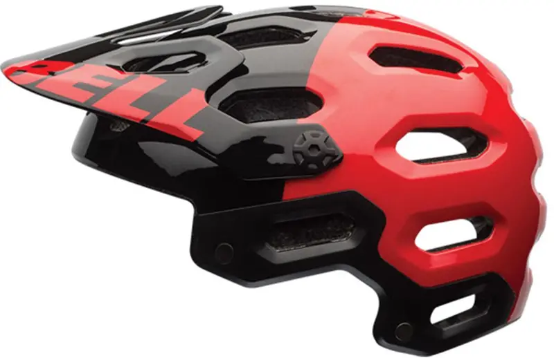 Bell Super 2 Mtb Helmet - Red-Black Aggression 1