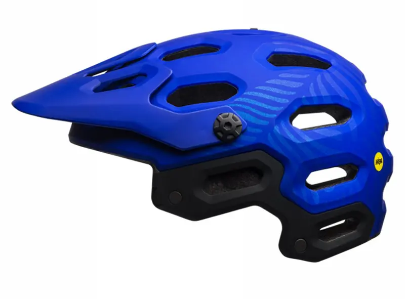 Bell Super 3 Mips Mtb Helmet - Womens - Matt Cobalt-Pearl 1