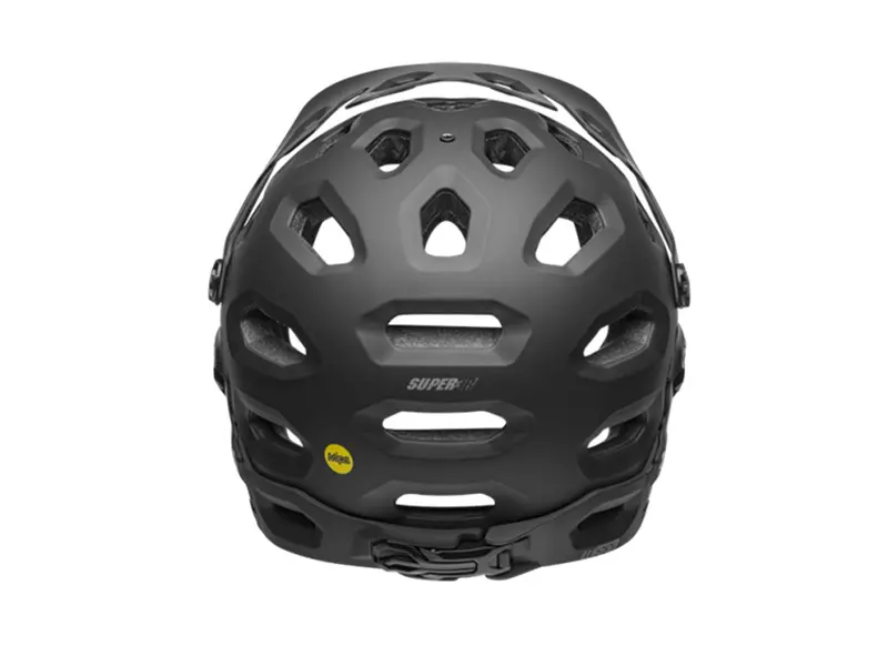 Bell Super 3R Mips Full Face Helmet - Matt Black-Gray 3