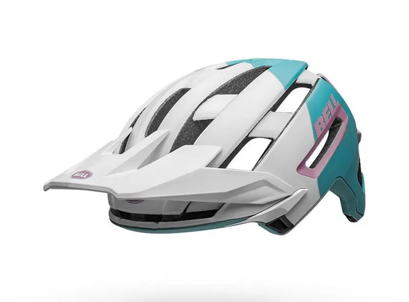 Bell Super Air Mips Mtb Helmet - Matt Gloss White-Purple - 2020 1