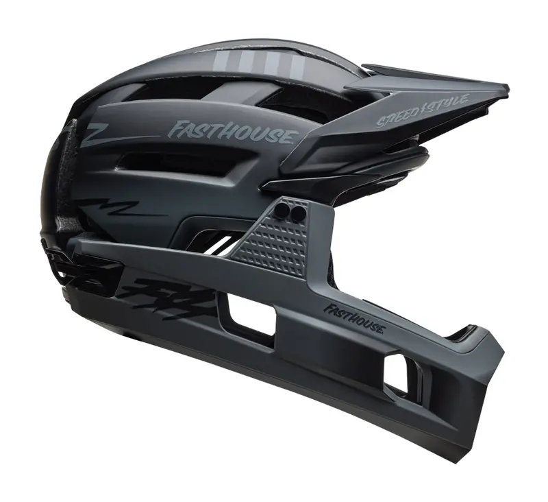 Bell Super Air R Spherical Full Face Helmet - Fasthouse Good Times - Matt Black 1