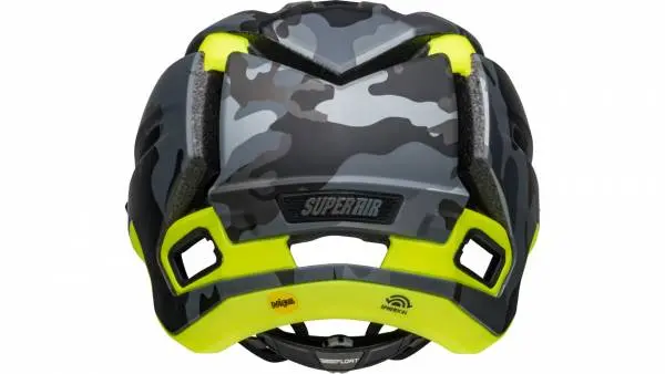 Bell Super Air Spherical Mtb Helmet - Matt Camo-Hiviz 3