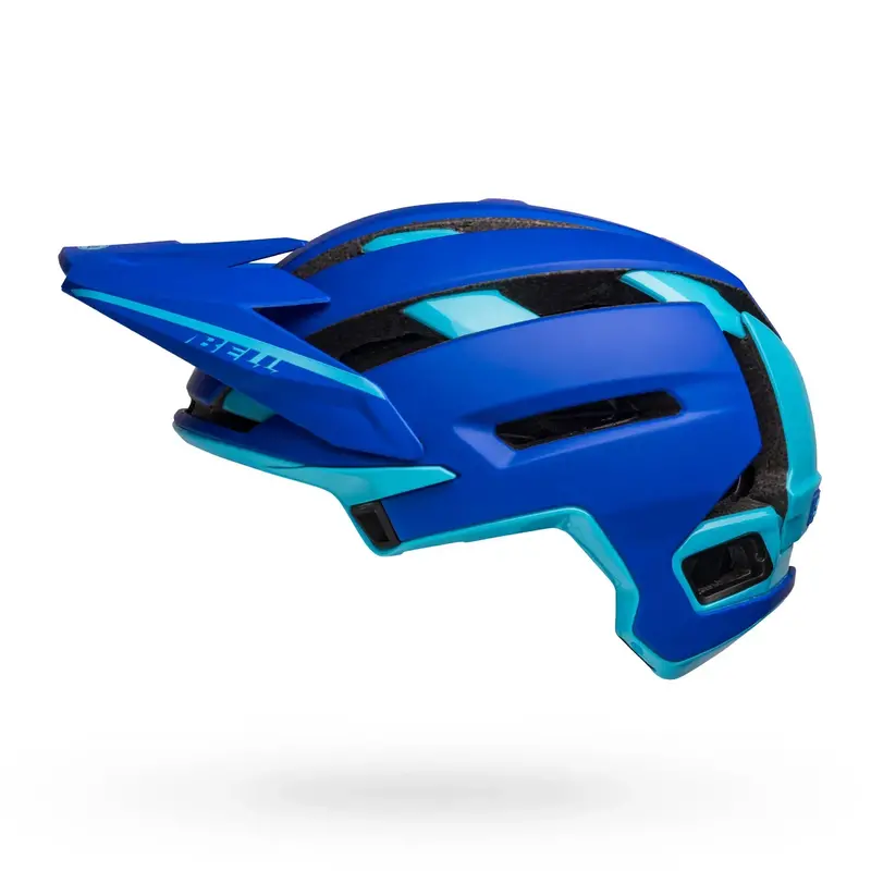 Bell Super Air Spherical Mtb Helmet - Matt Gloss Blues 2