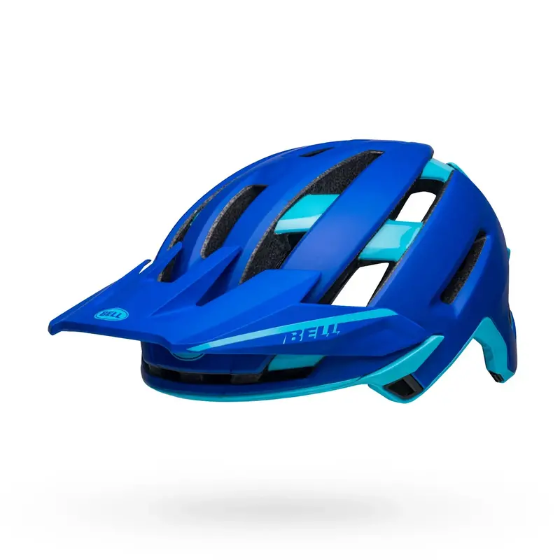 Bell Super Air Spherical Mtb Helmet - Matt Gloss Blues 3