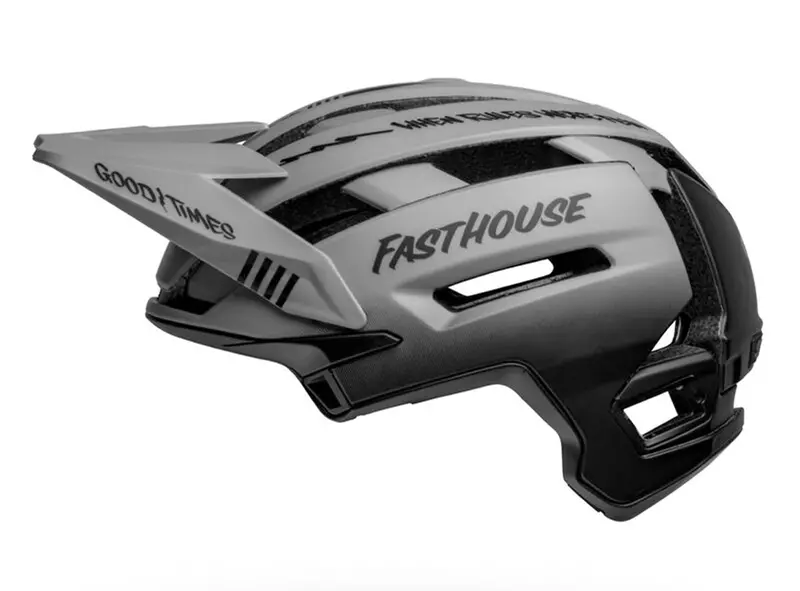 Bell Super Air Spherical Mtb Helmet - Matt Gray-Black 2