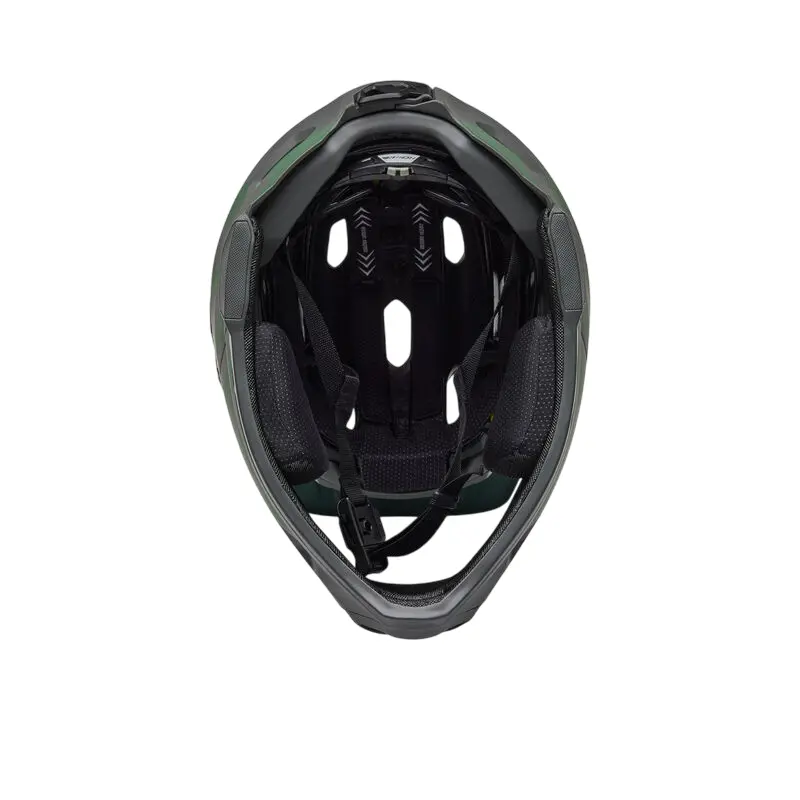 Bell Super Dh Spherical Full Face Helmet - Matt Green-Gray 3