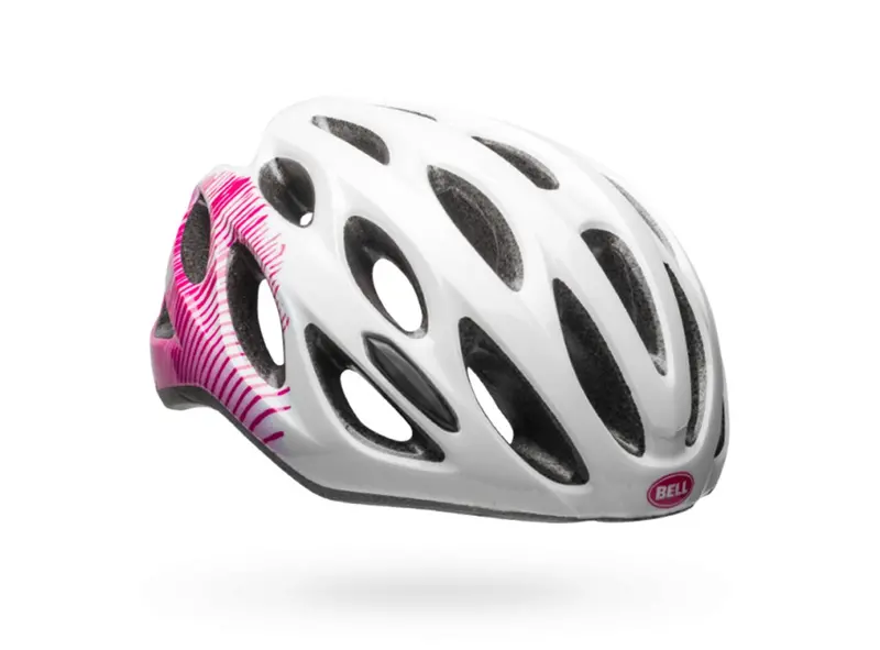 Bell Tempo Joy Ride Road Helmet - Womens - Gloss White-Cherry 1