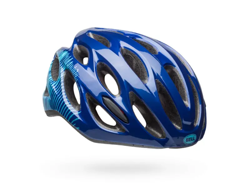 Bell Tempo Joy Ride Road Helmet - Womens - Navy-Sky Fibers 1